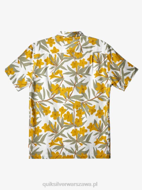 mężczyźni Quiksilver Koszulka Waterman Around Bush z krótkim rękawem 4DBV472 herbata po mieście
