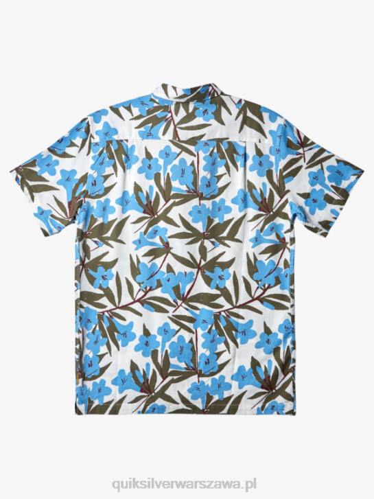 mężczyźni Quiksilver Koszulka Waterman Around Bush z krótkim rękawem 4DBV473 ciemnoniebieski wokół miasta