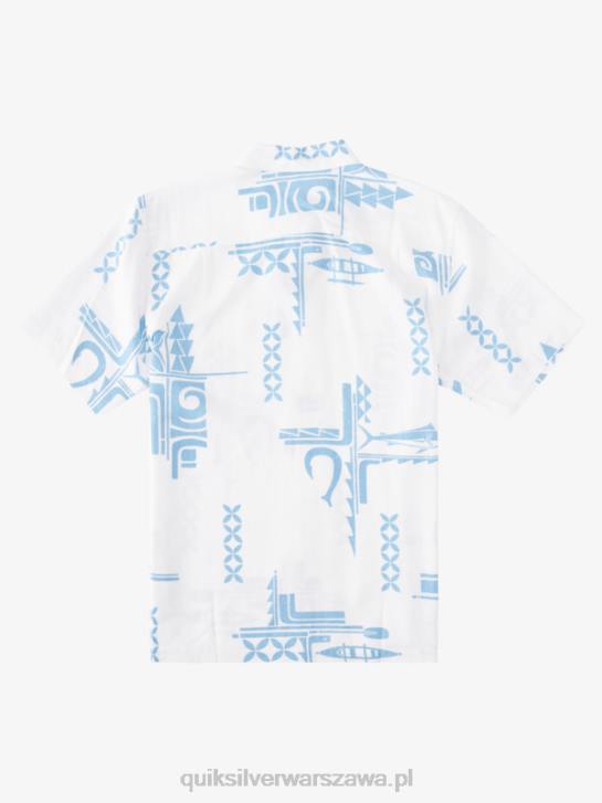 mężczyźni Quiksilver Koszulka Waterman Big Cat z krótkim rękawem 4DBV864 ciemnoniebieski duży połów