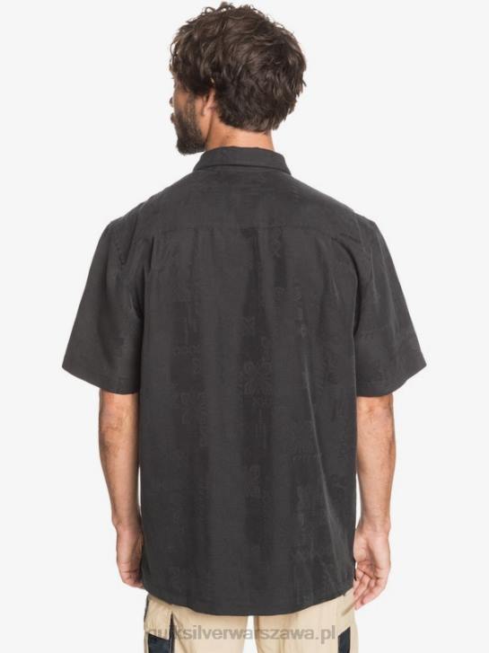 mężczyźni Quiksilver Koszulka Waterman Kelpies Bay z krótkim rękawem 4DBV1357 czarny