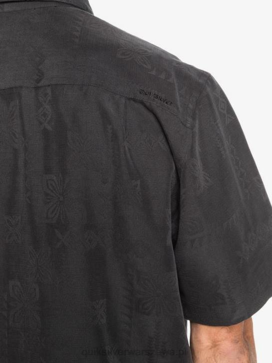 mężczyźni Quiksilver Koszulka Waterman Kelpies Bay z krótkim rękawem 4DBV1357 czarny