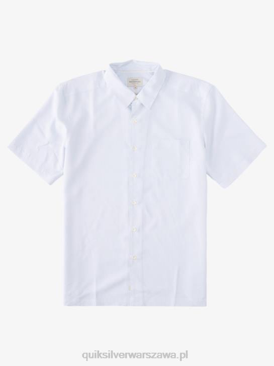 mężczyźni Quiksilver Koszulka Waterman Kings Cliff z krótkim rękawem 4DBV281 klif białych królów