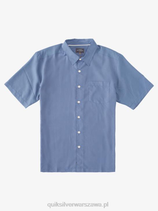 mężczyźni Quiksilver Koszulka Waterman Kings Cliff z krótkim rękawem 4DBV282 klif chorążych niebieskich królów
