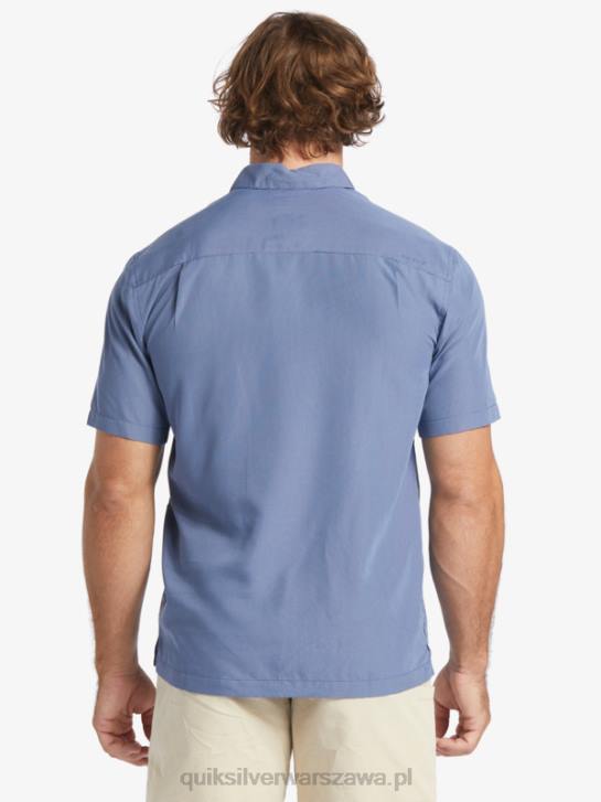 mężczyźni Quiksilver Koszulka Waterman Kings Cliff z krótkim rękawem 4DBV282 klif chorążych niebieskich królów