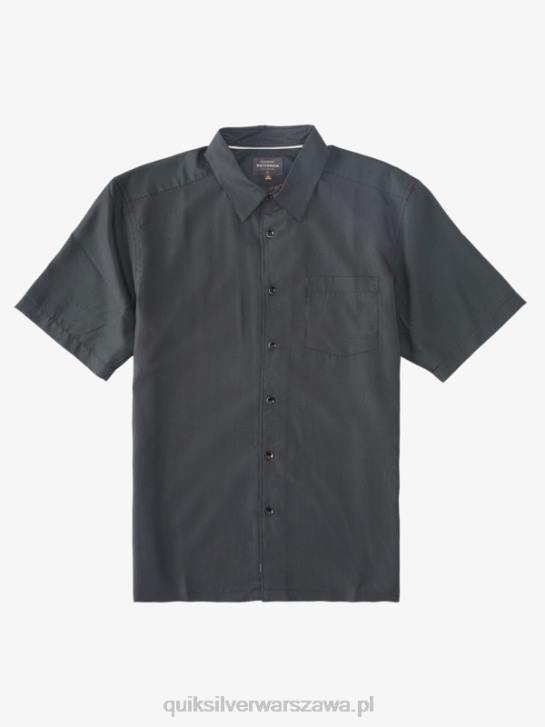 mężczyźni Quiksilver Koszulka Waterman Kings Cliff z krótkim rękawem 4DBV283 klif czarnych królów