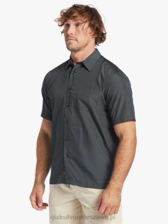 mężczyźni Quiksilver Koszulka Waterman Kings Cliff z krótkim rękawem 4DBV283 klif czarnych królów