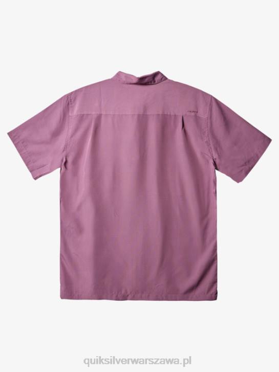 mężczyźni Quiksilver Koszulka Waterman Kings Cliff z krótkim rękawem 4DBV284 łagodny fiołkoworóżowy kingscliff