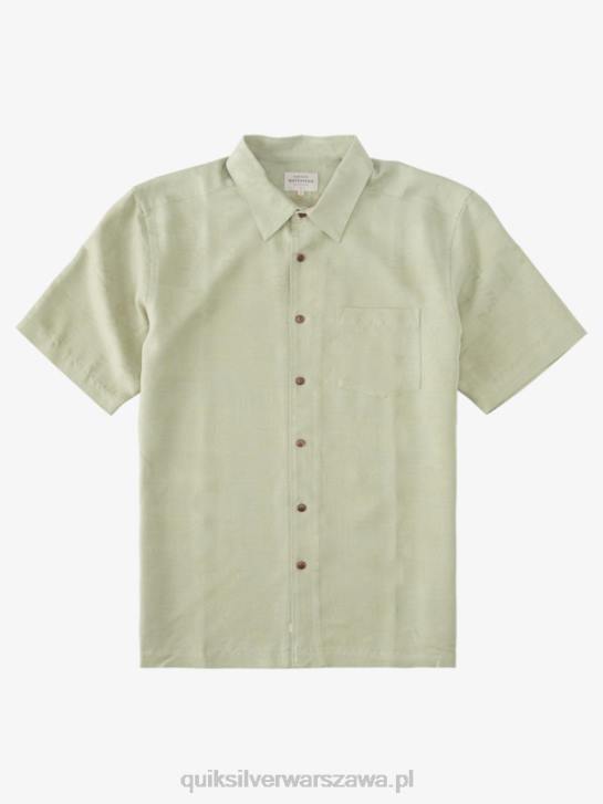mężczyźni Quiksilver Koszulka Waterman Manele Bay z krótkim rękawem 4DBV801 herbata