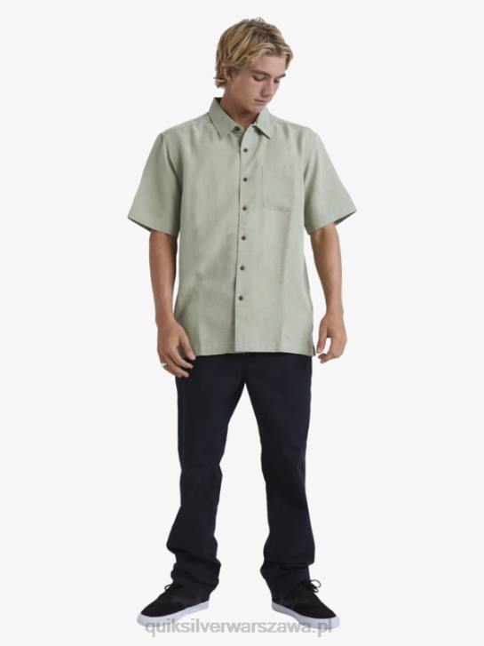 mężczyźni Quiksilver Koszulka Waterman Manele Bay z krótkim rękawem 4DBV801 herbata