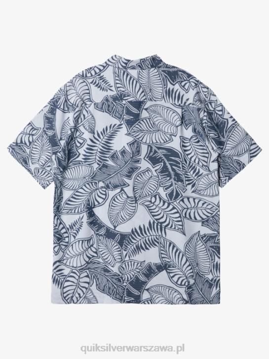 mężczyźni Quiksilver Koszulka Waterman Siesta z krótkim rękawem 4DBV1364 główny niebieski