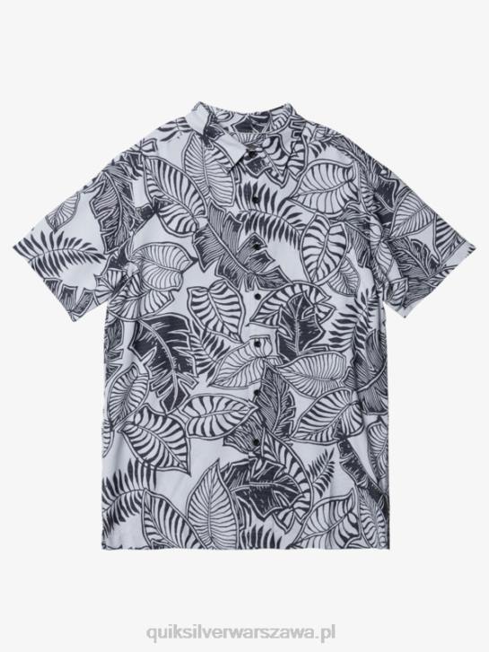 mężczyźni Quiksilver Koszulka Waterman Siesta z krótkim rękawem 4DBV1365 czarny biały