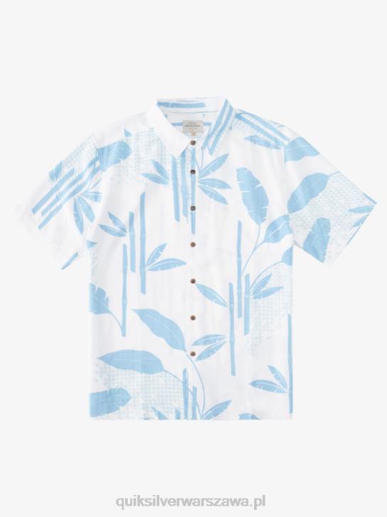 mężczyźni Quiksilver Koszulka Waterman Surf Riff z krótkim rękawem 4DBV837 niebiesko-niebieski riff surfingowy