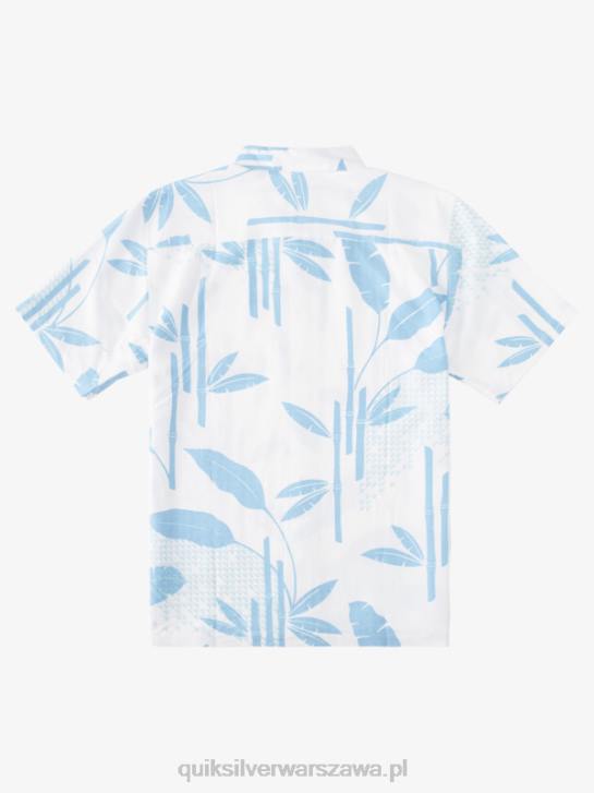 mężczyźni Quiksilver Koszulka Waterman Surf Riff z krótkim rękawem 4DBV837 niebiesko-niebieski riff surfingowy