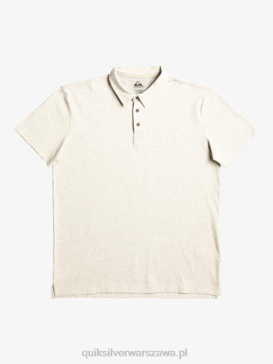 mężczyźni Quiksilver Koszulka polo z krótkim rękawem Sunset Cruise 4DBV475 jasnoszary wrzos