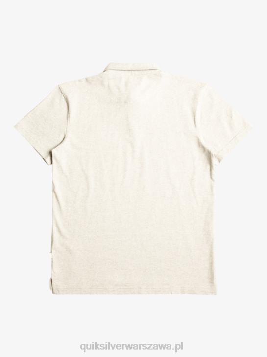 mężczyźni Quiksilver Koszulka polo z krótkim rękawem Sunset Cruise 4DBV475 jasnoszary wrzos