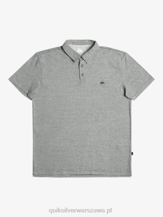 mężczyźni Quiksilver Koszulka polo z krótkim rękawem Sunset Cruise 4DBV476 czarny