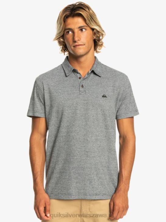 mężczyźni Quiksilver Koszulka polo z krótkim rękawem Sunset Cruise 4DBV476 czarny