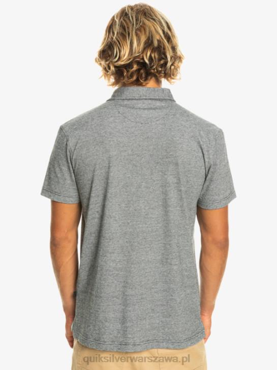 mężczyźni Quiksilver Koszulka polo z krótkim rękawem Sunset Cruise 4DBV476 czarny