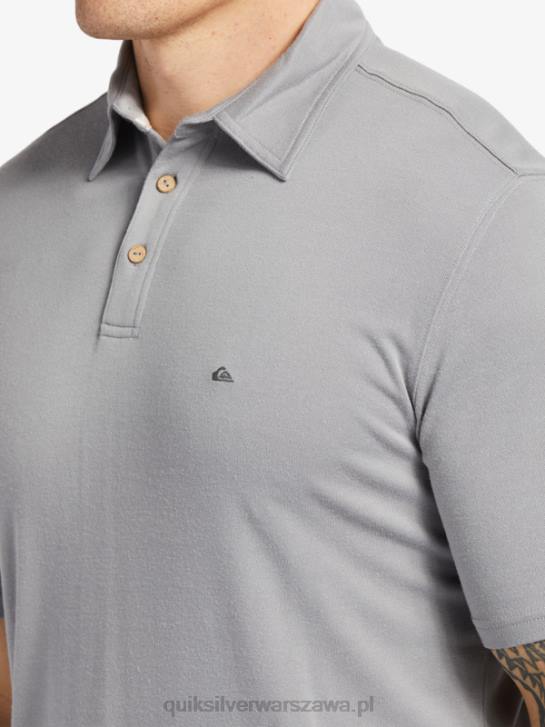 mężczyźni Quiksilver Koszulka polo z krótkim rękawem Waterman Waterpolo 4DBV247 skóra rekina