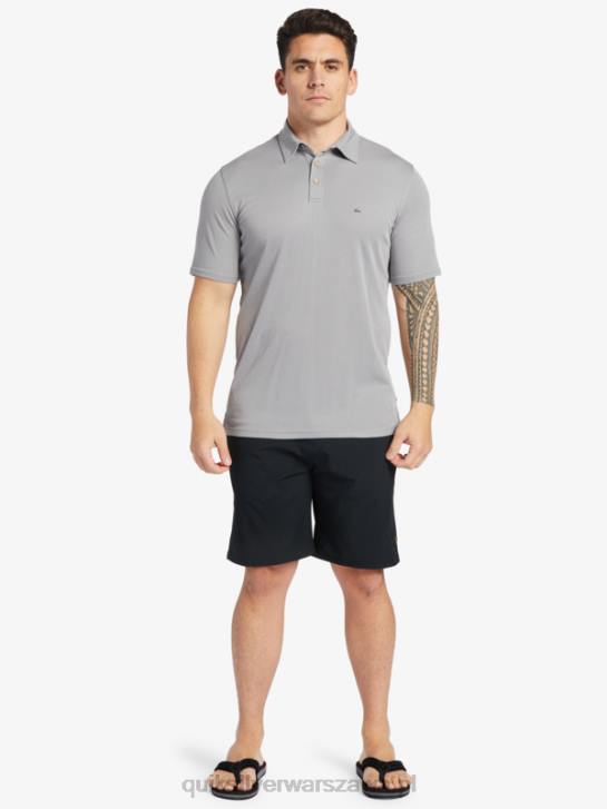 mężczyźni Quiksilver Koszulka polo z krótkim rękawem Waterman Waterpolo 4DBV247 skóra rekina