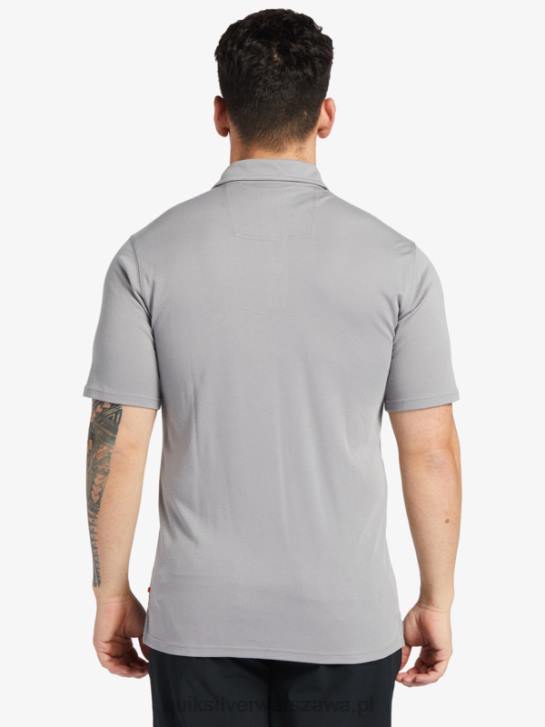 mężczyźni Quiksilver Koszulka polo z krótkim rękawem Waterman Waterpolo 4DBV247 skóra rekina