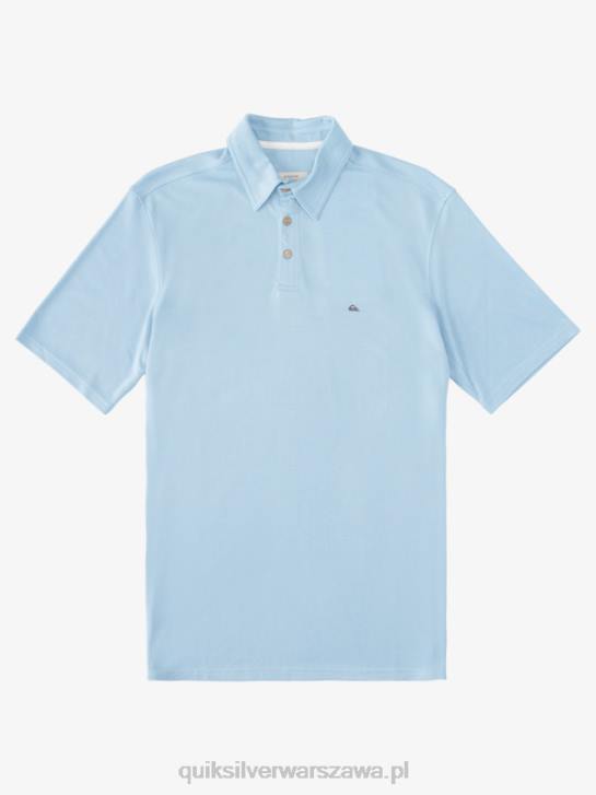 mężczyźni Quiksilver Koszulka polo z krótkim rękawem Waterman Waterpolo 4DBV248 ciemnoniebieski