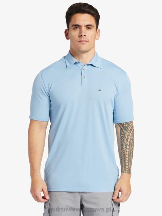mężczyźni Quiksilver Koszulka polo z krótkim rękawem Waterman Waterpolo 4DBV248 ciemnoniebieski