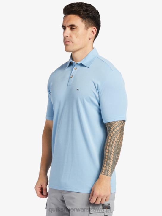 mężczyźni Quiksilver Koszulka polo z krótkim rękawem Waterman Waterpolo 4DBV248 ciemnoniebieski
