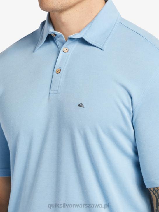 mężczyźni Quiksilver Koszulka polo z krótkim rękawem Waterman Waterpolo 4DBV248 ciemnoniebieski