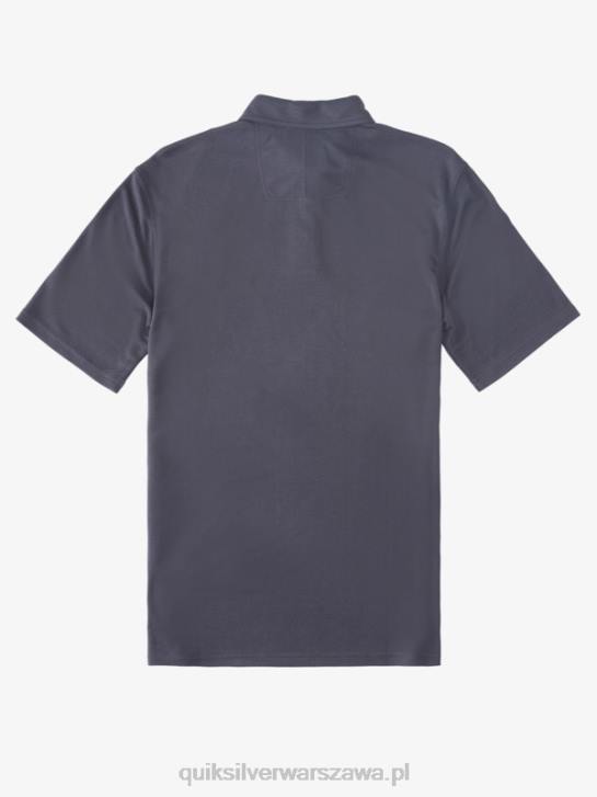 mężczyźni Quiksilver Koszulka polo z krótkim rękawem Waterman Waterpolo 4DBV250 niebieskie noce