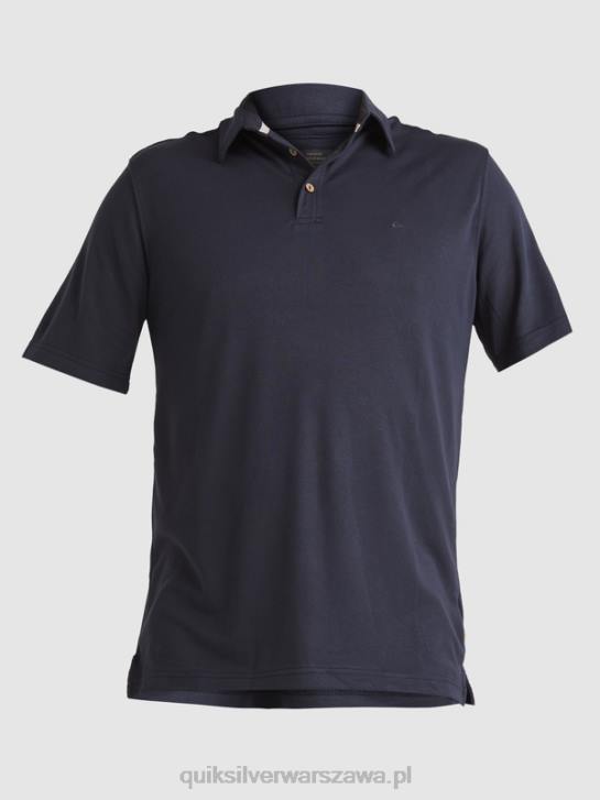 mężczyźni Quiksilver Koszulka polo z krótkim rękawem Waterman Waterpolo 4DBV250 niebieskie noce