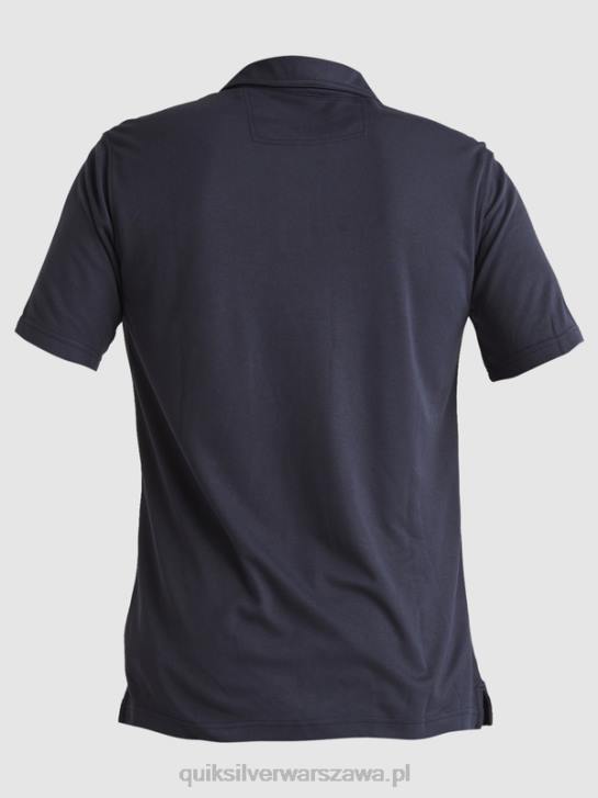mężczyźni Quiksilver Koszulka polo z krótkim rękawem Waterman Waterpolo 4DBV250 niebieskie noce