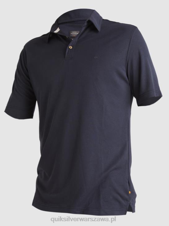 mężczyźni Quiksilver Koszulka polo z krótkim rękawem Waterman Waterpolo 4DBV250 niebieskie noce
