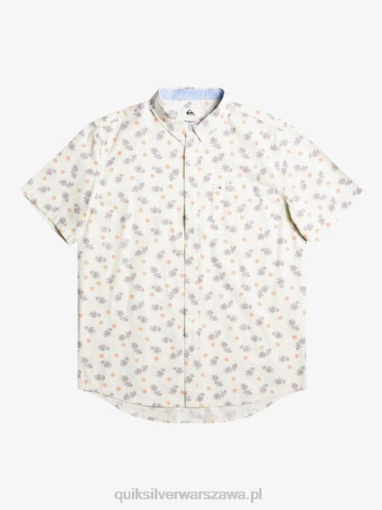 mężczyźni Quiksilver Koszulka z krótkim rękawem z oceanu do raju 4DBV1390 biały z oceanu