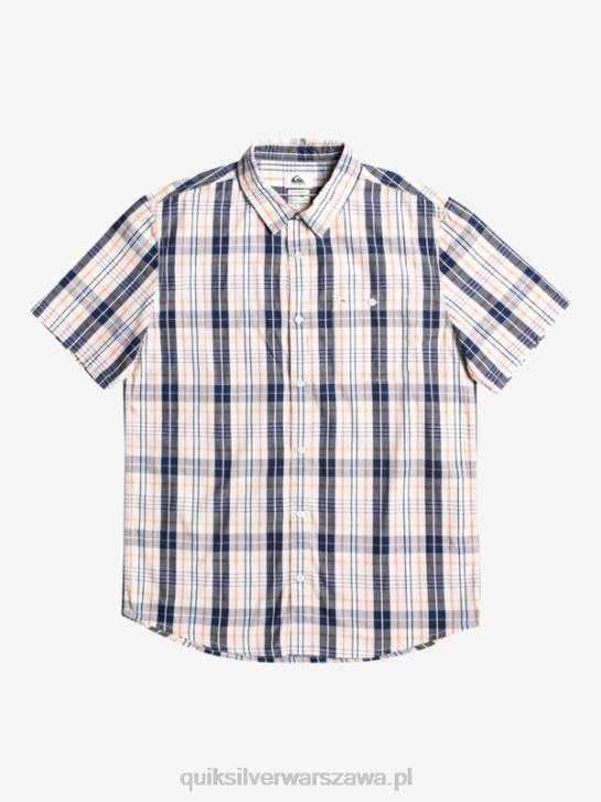 mężczyźni Quiksilver Nowa koszulka z krótkim rękawkiem firmy Swinton 4DBV914 brzoza swinton