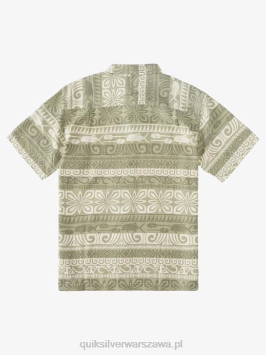 mężczyźni Quiksilver Waterman Tapa Today koszulka z krótkim rękawem 4DBV964 dziś tapas herbaciany