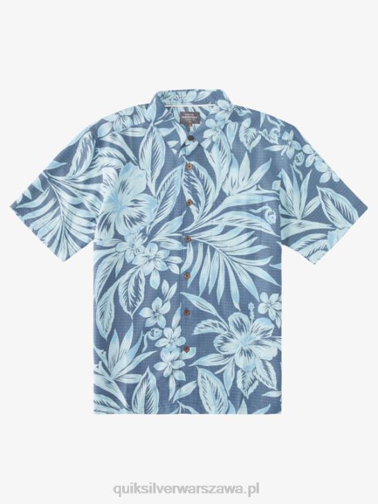 mężczyźni Quiksilver Waterman brunchowa koszulka z krótkim rękawem 4DBV1335 chorąży niebieski brunch dni