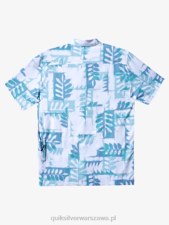 mężczyźni Quiksilver Waterman kailua cruiser techniczna koszulka surfingowa upf 50 z krótkim rękawem 4DBV157 kailua wodna