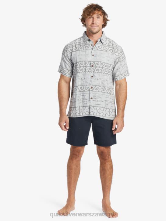 mężczyźni Quiksilver Waterman na drzewach koszulka z krótkim rękawem 4DBV292 mgła portowa na drzewach