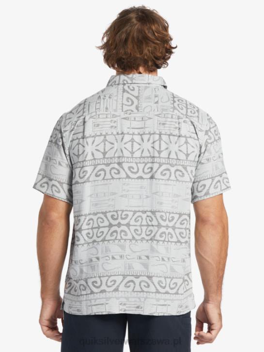 mężczyźni Quiksilver Waterman na drzewach koszulka z krótkim rękawem 4DBV292 mgła portowa na drzewach