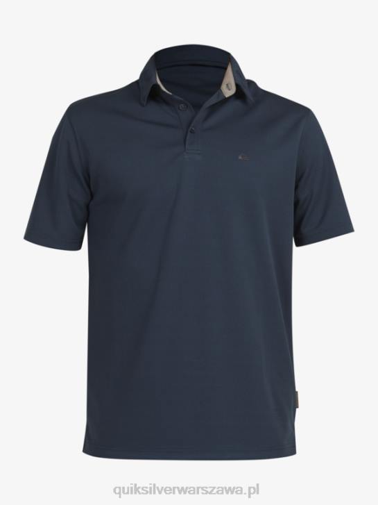 mężczyźni Quiksilver Wodna koszulka polo z krótkim rękawem Waterman 4DBV96 marynarka o północy