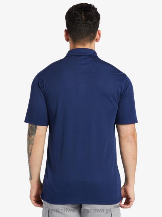 mężczyźni Quiksilver Wodna koszulka polo z krótkim rękawem Waterman 4DBV96 marynarka o północy