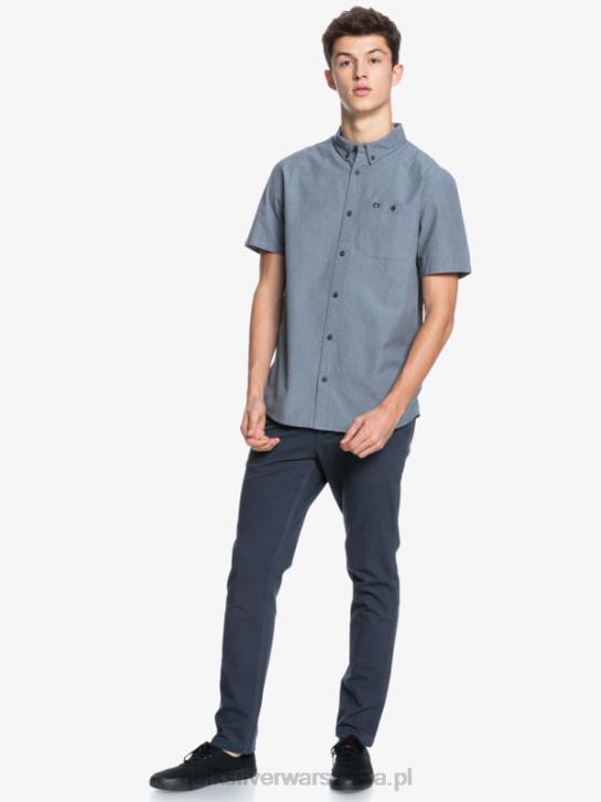 mężczyźni Quiksilver bluzka z krótkim rękawkiem winfall 4DBV376 czarny