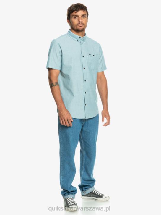 mężczyźni Quiksilver bluzka z krótkim rękawkiem winfall 4DBV377 marokański niebieski
