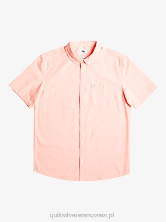 mężczyźni Quiksilver bluzka z krótkim rękawkiem winfall 4DBV380 świeży łosoś