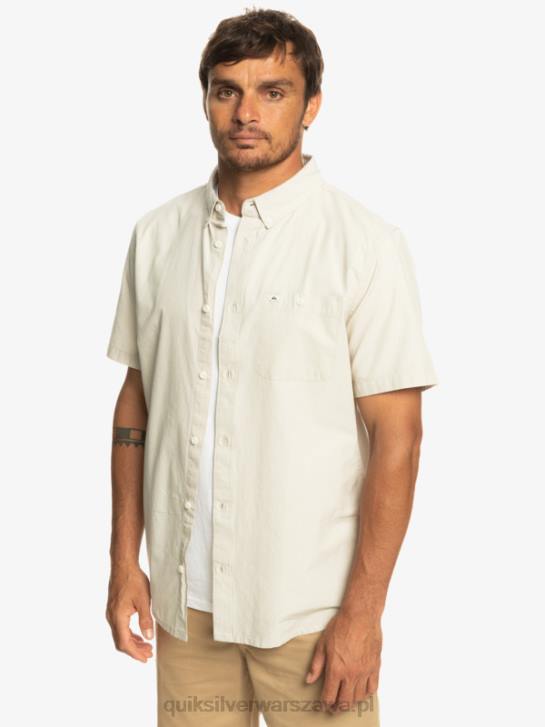mężczyźni Quiksilver bluzka z krótkim rękawkiem winfall 4DBV381 szarobrązowy plac