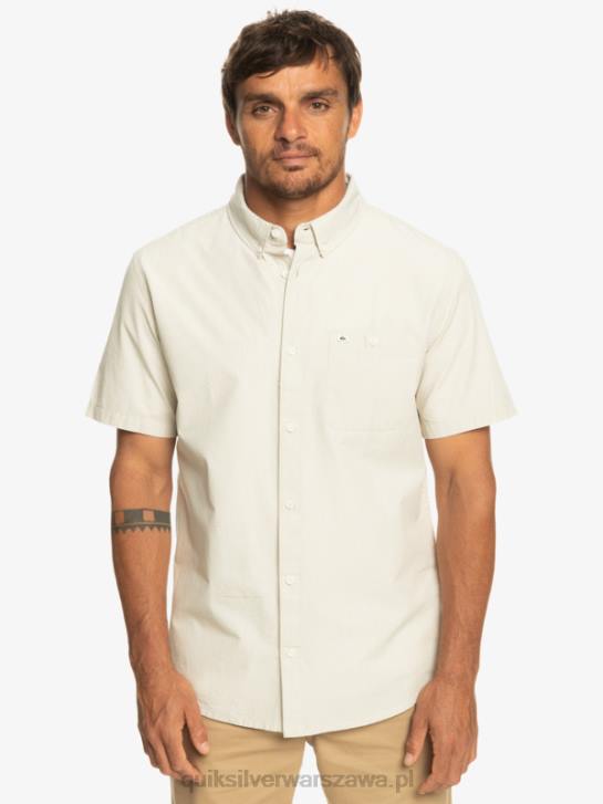 mężczyźni Quiksilver bluzka z krótkim rękawkiem winfall 4DBV381 szarobrązowy plac