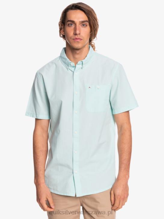 mężczyźni Quiksilver bluzka z krótkim rękawkiem winfall 4DBV385 anioł niebieski