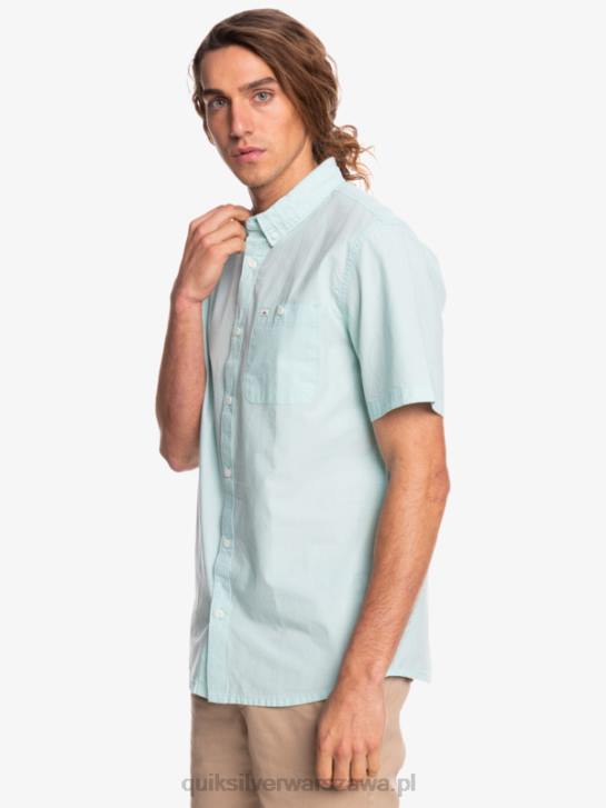 mężczyźni Quiksilver bluzka z krótkim rękawkiem winfall 4DBV385 anioł niebieski