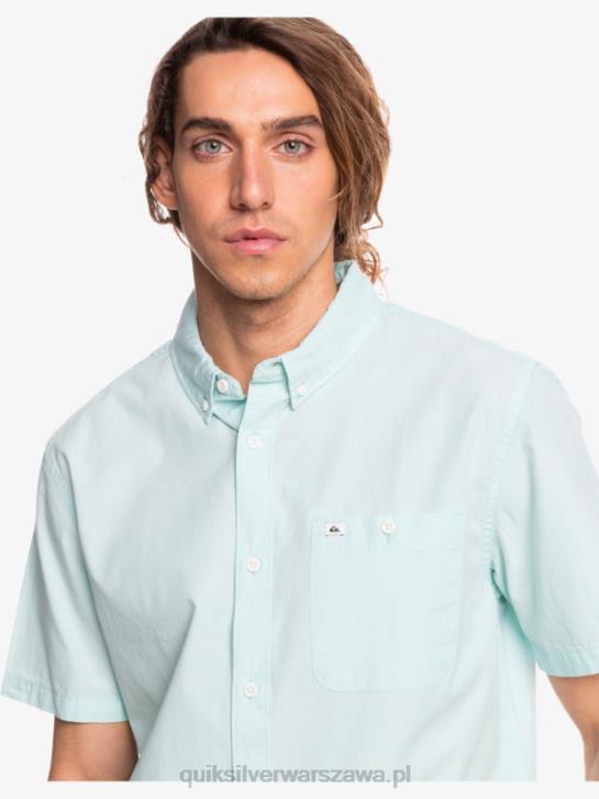 mężczyźni Quiksilver bluzka z krótkim rękawkiem winfall 4DBV385 anioł niebieski